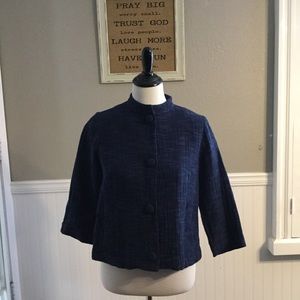Eileen Fisher Blue Blazer XS
